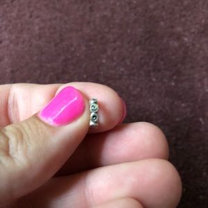 Tiny rosebud Pandora charm